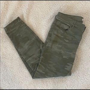 Loft Camo Ankle Pants